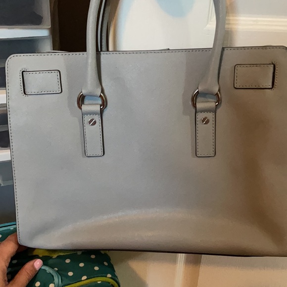 Michael Kors Baby Blue Bag w/ Quilted wallet - Picture 11 of 11